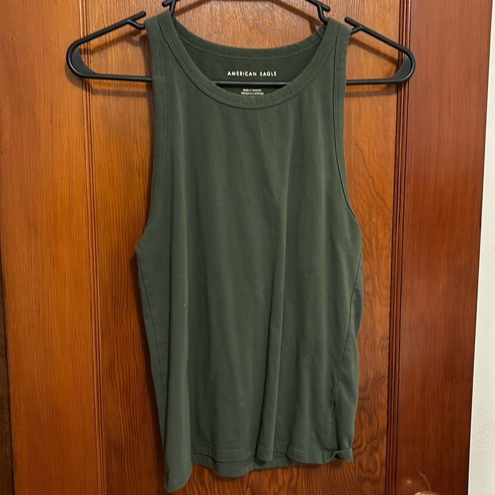 American Eagle Green Tank Top - S